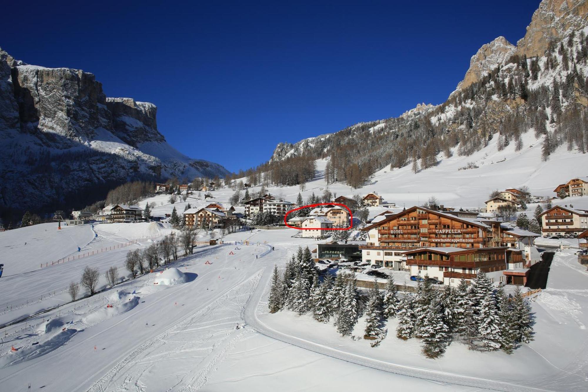 Aparthotel Garni Criss Colfosco Exterior foto